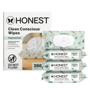 Hypoallergenic Baby Wipes for Sensitive Skin, 288-Count