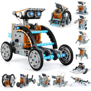 12-In-1 Stem Solar Robot Kit For Kids 3-8