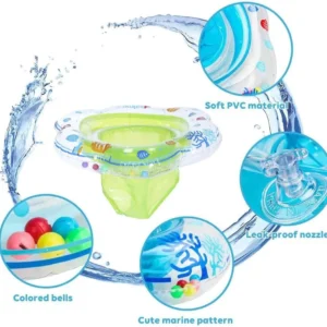 Inflatable Pool Floatie with Bells