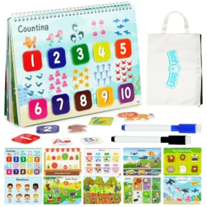 Busy Book for Toddlers, Preschool Sensory Toy