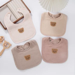 Muslin Cotton Absorbant Baby Bibs/Burp Cloths