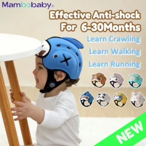 Mambobaby Safe Anti-Shock Baby/Toddler Helmet