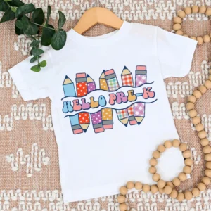 Hello Pre- K Kids T-shirts