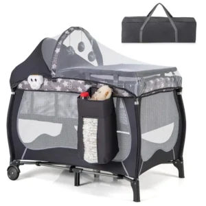 Pack and Play, 4 in 1 Portable Baby Play Yard